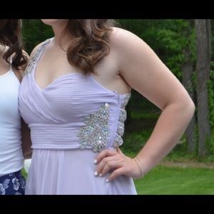 Light Purple Prom Dress Size 10/12